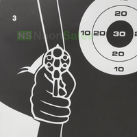 BALLISTIC HUMAN SILLHOUETTE TARGET - 1's - NeonSales {{ shop.shopifyCountryName }}