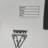 BALLISTIC HUMAN SILLHOUETTE TARGET - 1's - NeonSales {{ shop.shopifyCountryName }}