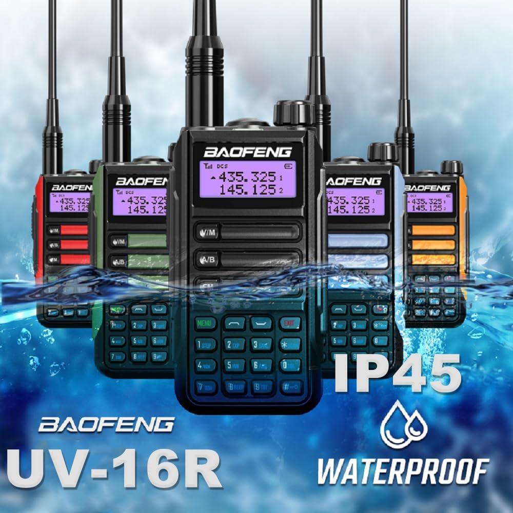 BAOFENG UV-16R TRI-BAND RADIO (USB-C RECHARGE) - NeonSales {{ shop.shopifyCountryName }}
