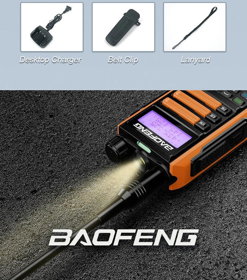 BAOFENG UV-16R TRI-BAND RADIO (USB-C RECHARGE) - NeonSales South Africa