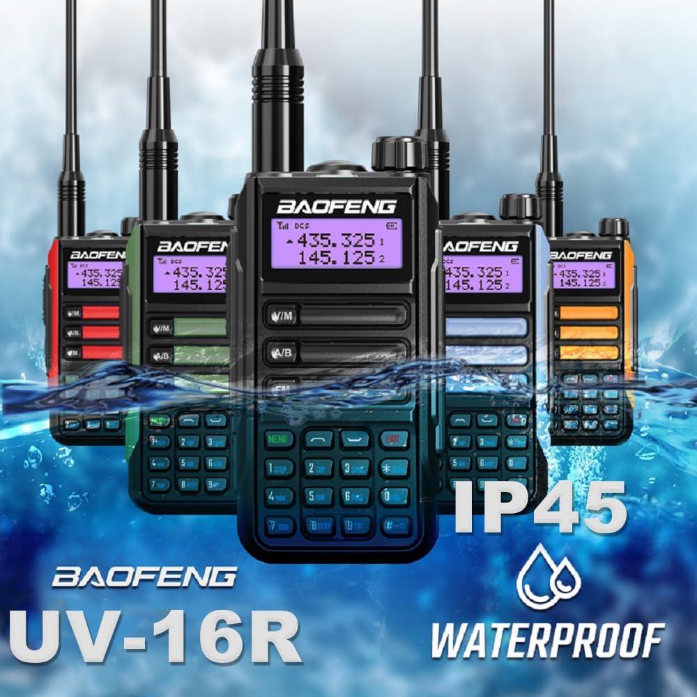 BAOFENG UV-16R TRI-BAND RADIO (USB-C RECHARGE) - NeonSales South Africa