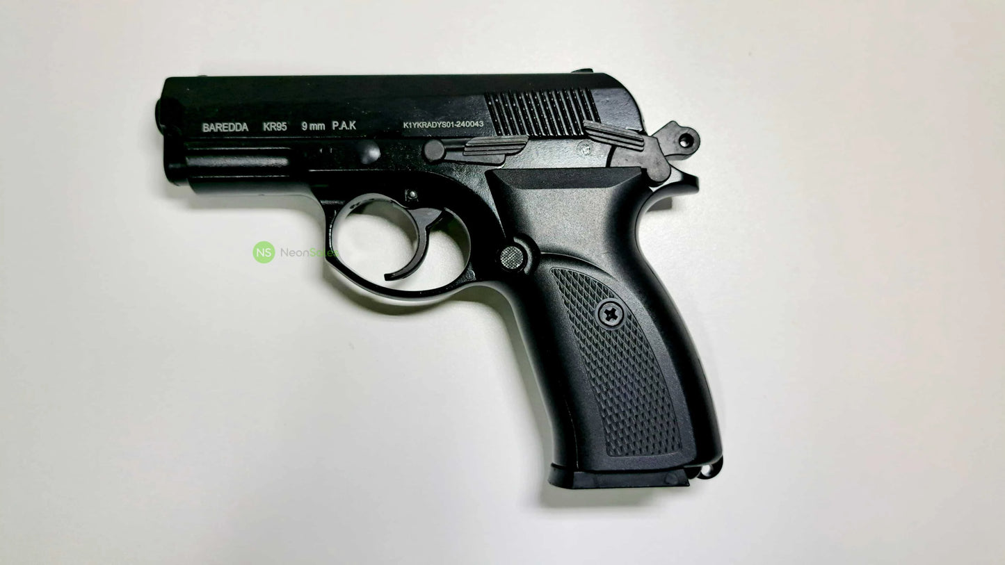 BAREDDA KR95 BLANK GUN + 10 BLANKS + HOLSTER - NeonSales {{ shop.shopifyCountryName }}