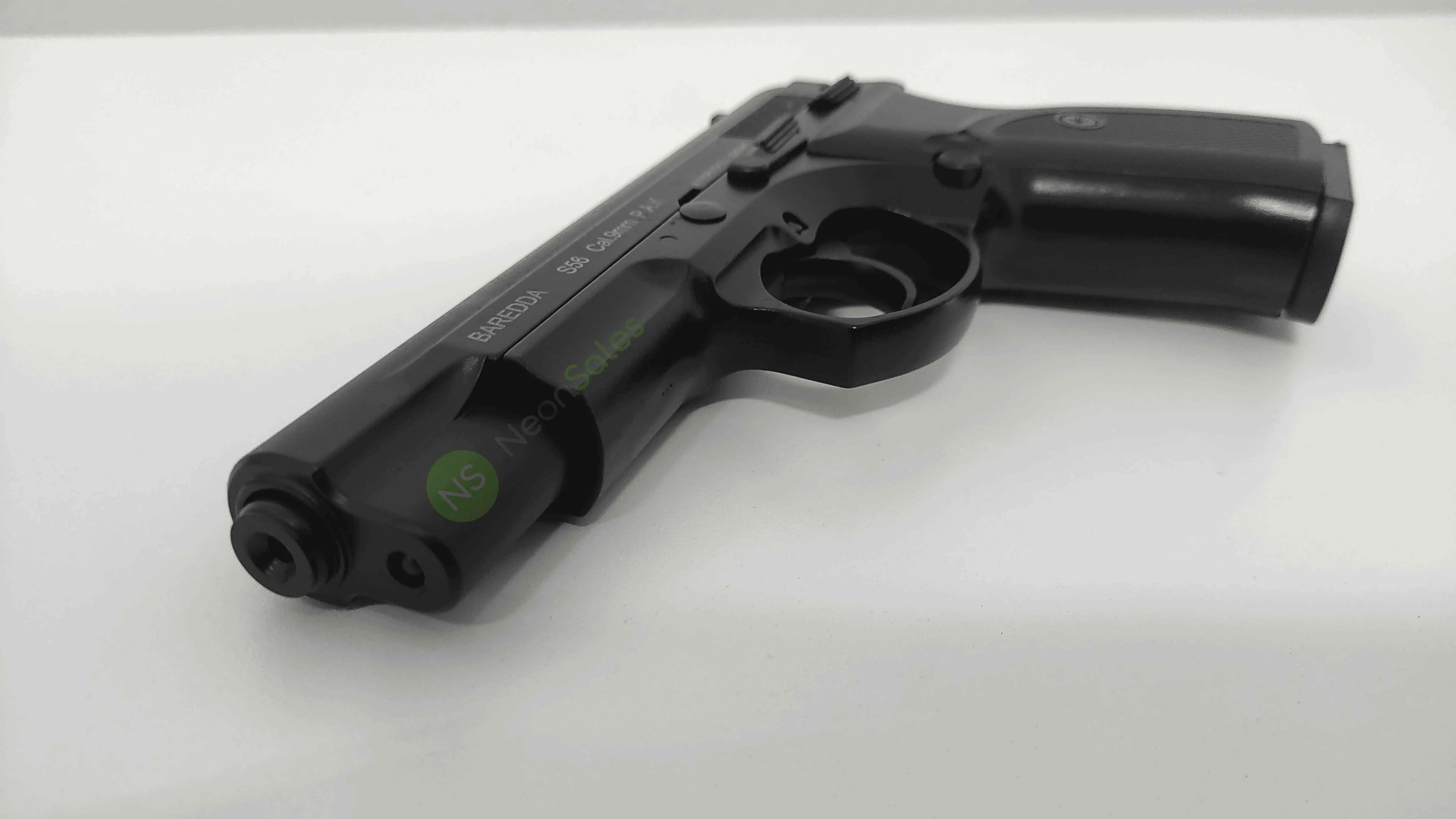 BAREDDA S56 BLACK + 10 BLANKS + HOLSTER - NeonSales {{ shop.shopifyCountryName }}