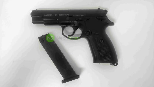 BAREDDA S56 BLACK + 10 BLANKS + HOLSTER