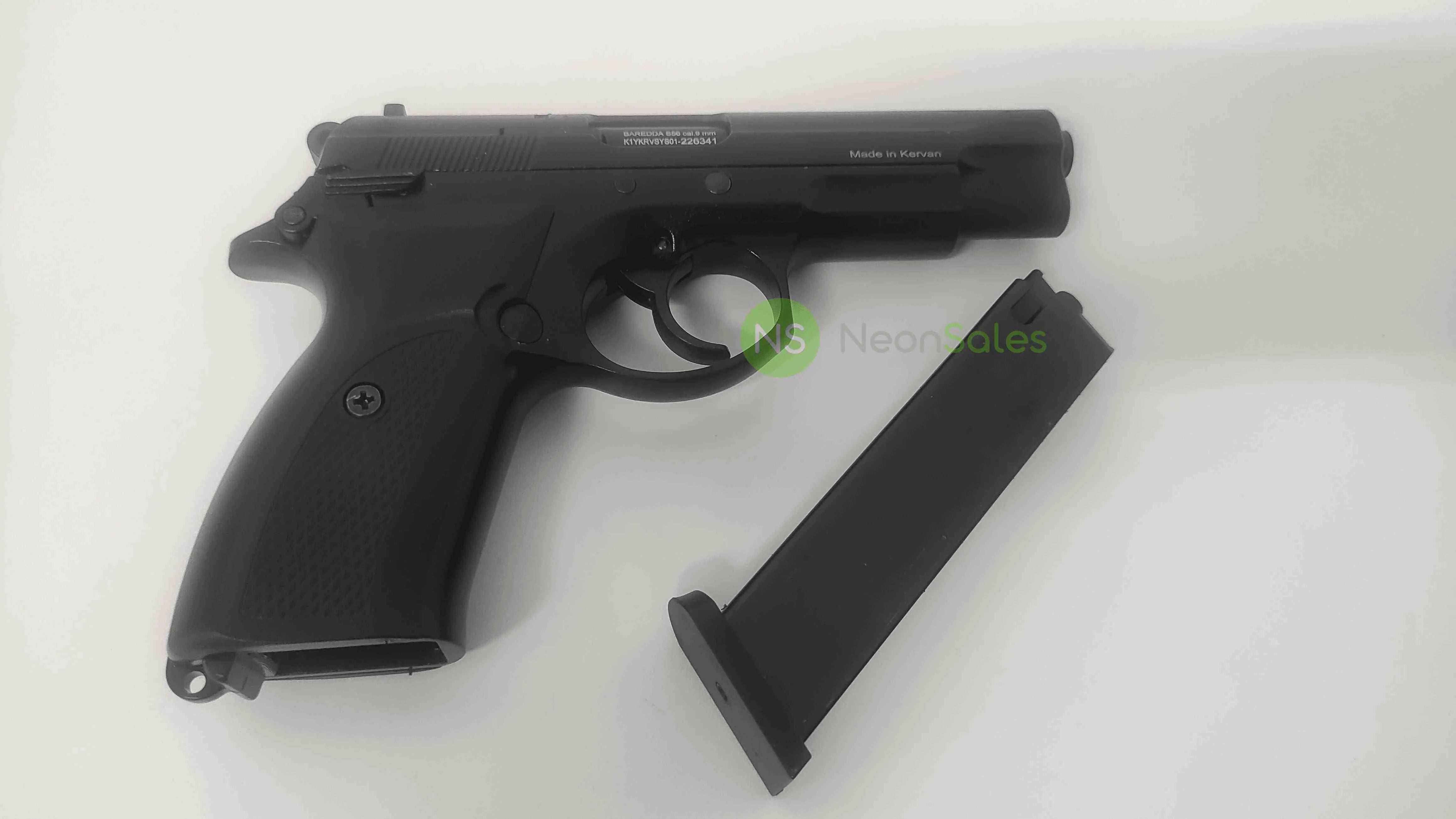 BAREDDA S56 BLACK + 10 BLANKS + HOLSTER - NeonSales {{ shop.shopifyCountryName }}