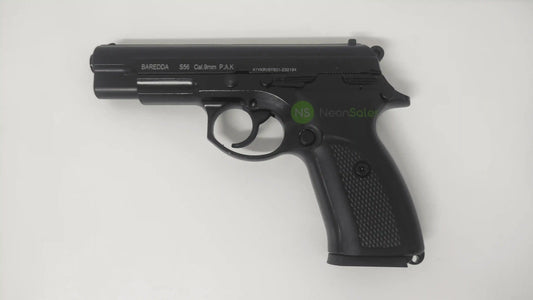BAREDDA S56 BLACK + 10 BLANKS + HOLSTER - NeonSales {{ shop.shopifyCountryName }}