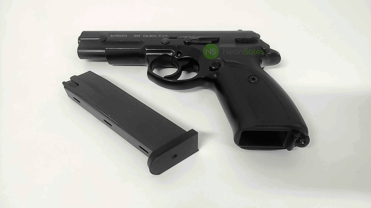 BAREDDA S56 BLACK + 10 BLANKS + HOLSTER