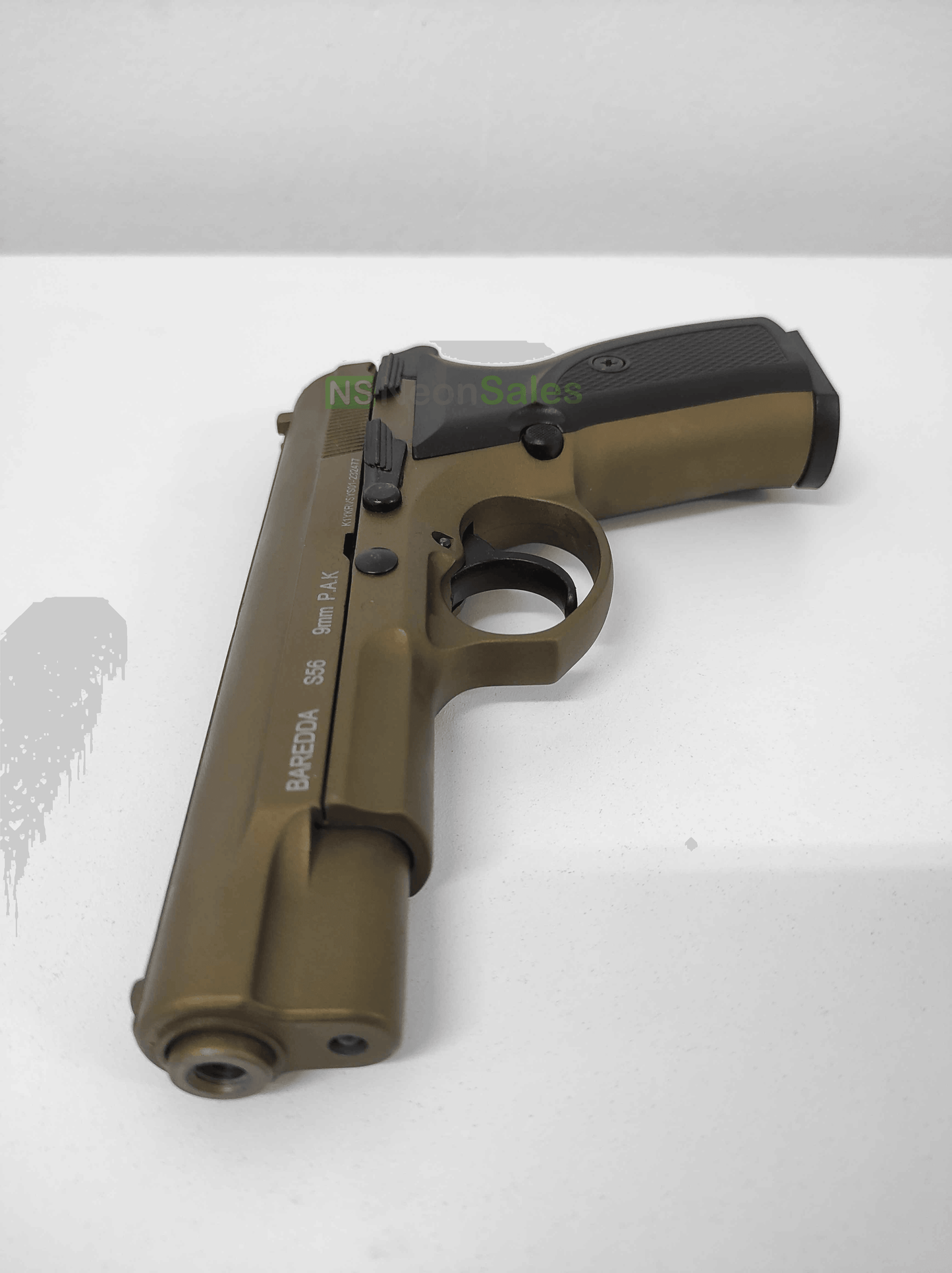 BAREDDA S56 BLANK GUN - BRONZE - NeonSales {{ shop.shopifyCountryName }}