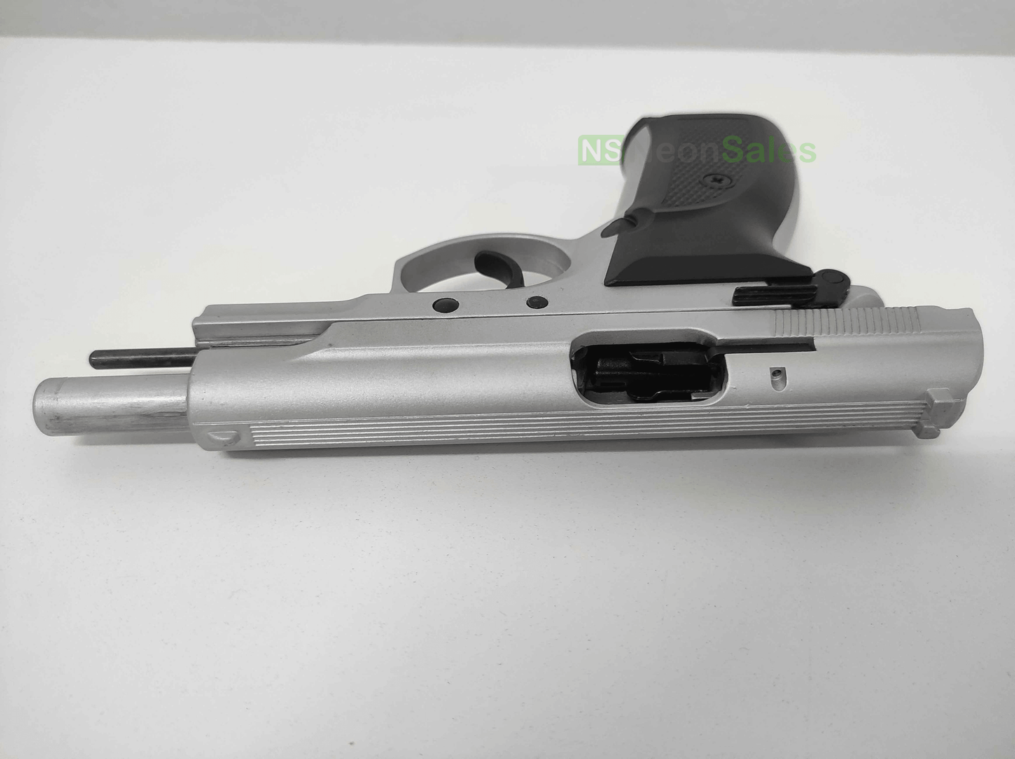 BAREDDA S56 BLANK GUN - MATTE CHROME - NeonSales {{ shop.shopifyCountryName }}
