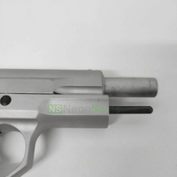 BAREDDA S56 BLANK GUN - MATTE CHROME - NeonSales {{ shop.shopifyCountryName }}