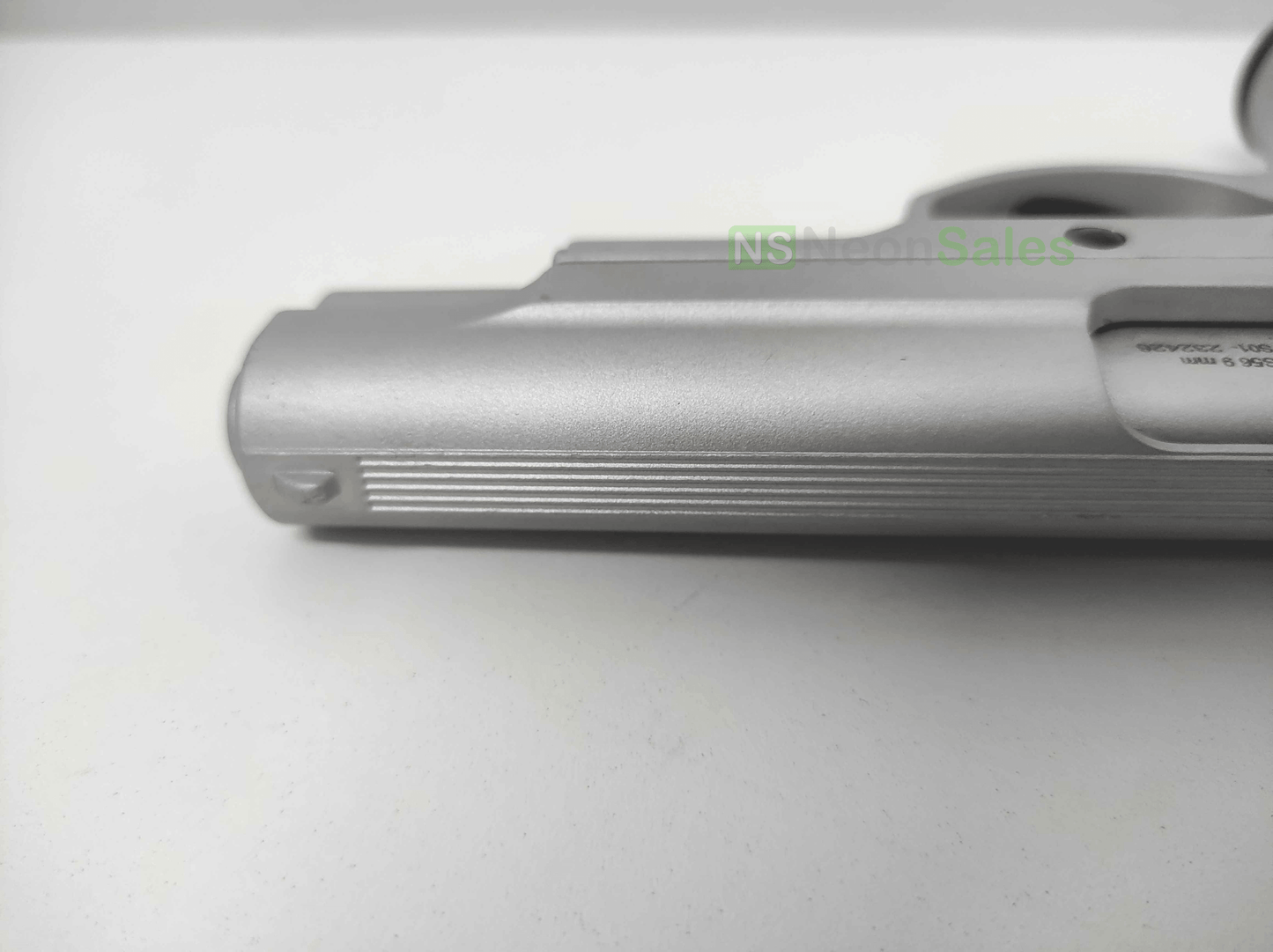 BAREDDA S56 BLANK GUN - MATTE CHROME - NeonSales {{ shop.shopifyCountryName }}