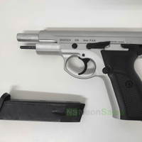 BAREDDA S56 BLANK GUN - MATTE CHROME - NeonSales {{ shop.shopifyCountryName }}