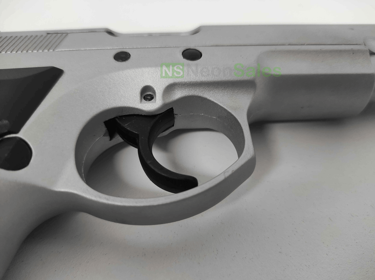 BAREDDA S56 BLANK GUN - MATTE CHROME - NeonSales {{ shop.shopifyCountryName }}