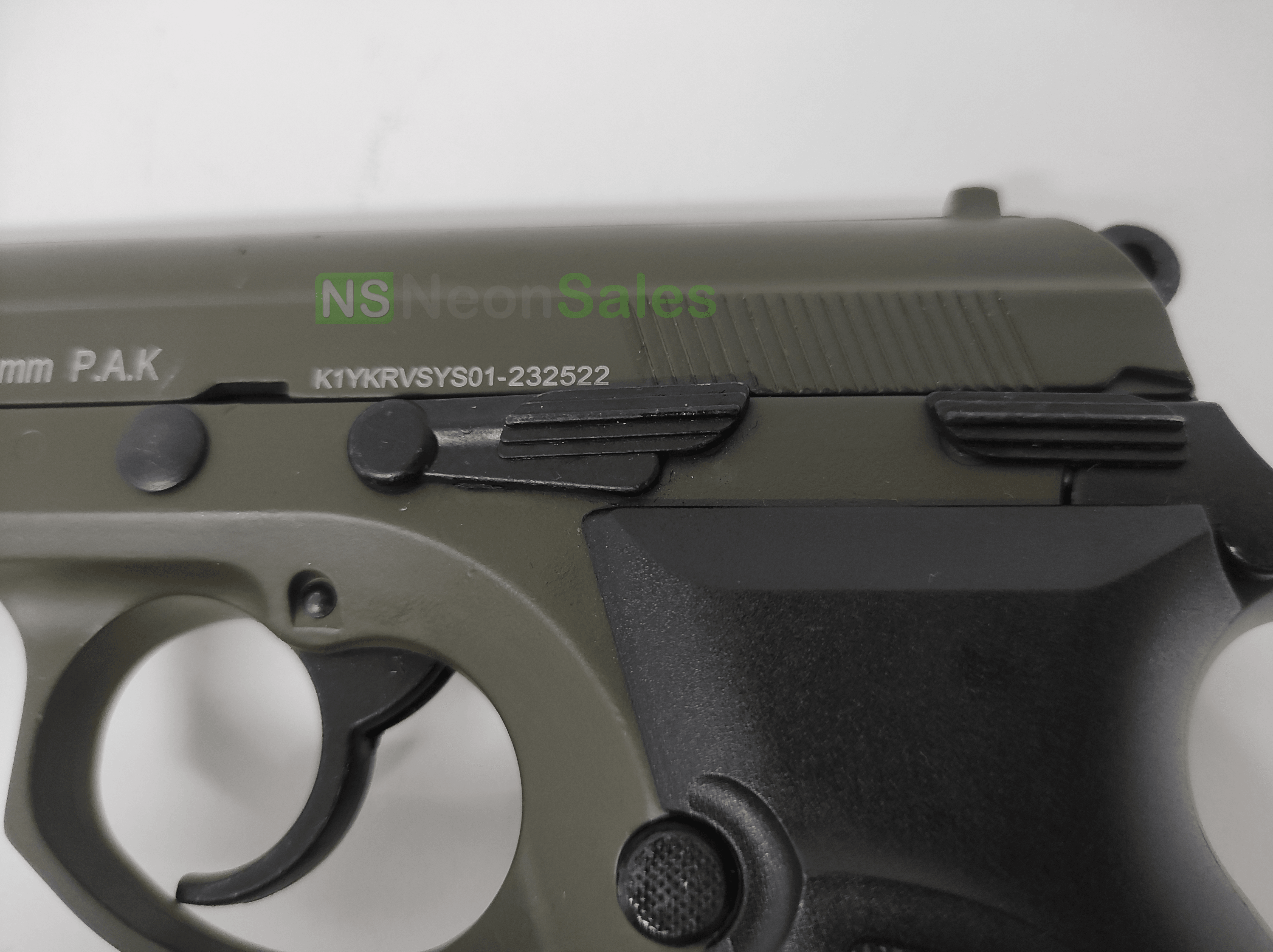 BAREDDA S56 BLANK GUN - OLIVE DRAB - NeonSales {{ shop.shopifyCountryName }}