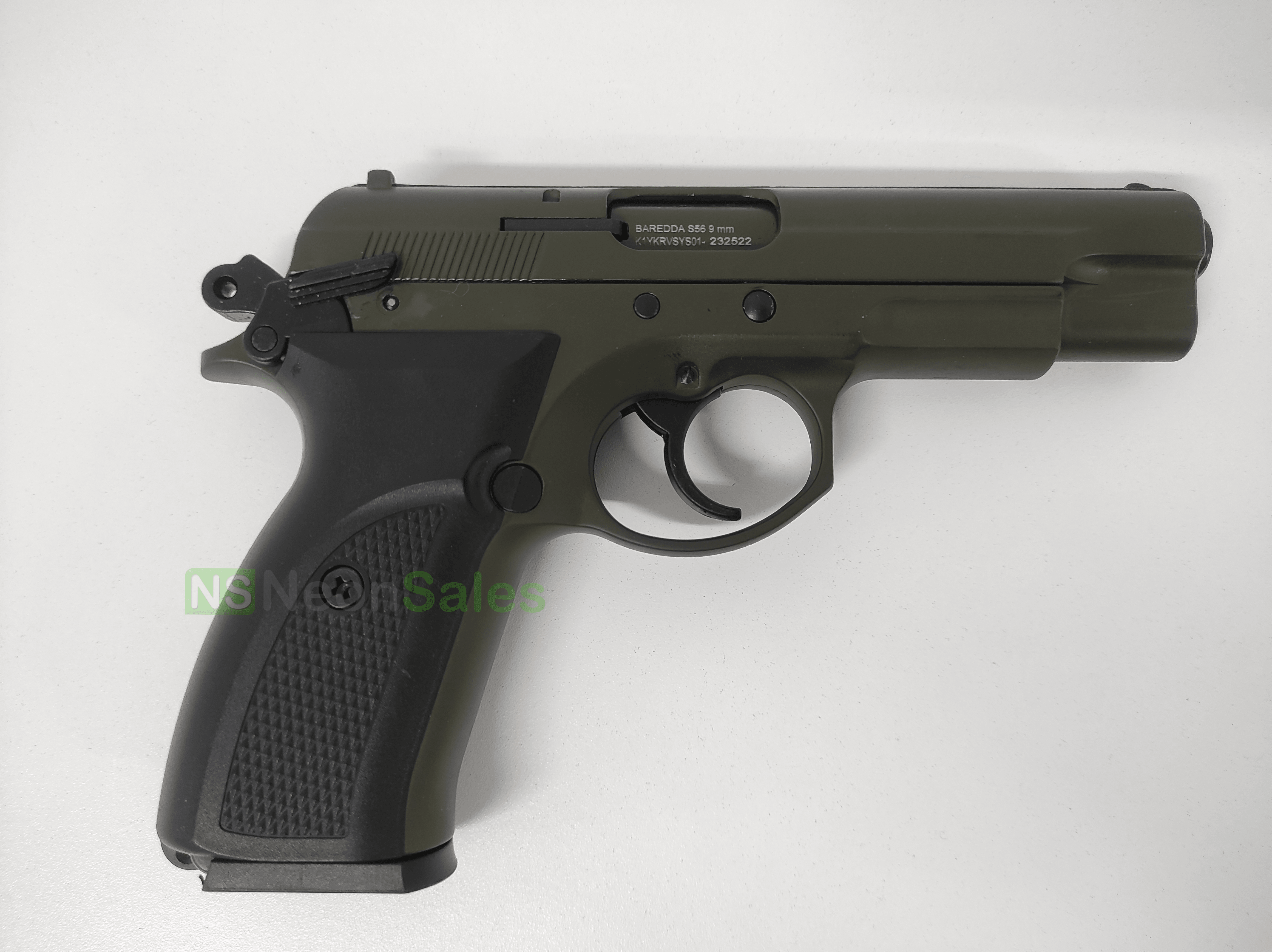 BAREDDA S56 BLANK GUN - OLIVE DRAB - NeonSales {{ shop.shopifyCountryName }}