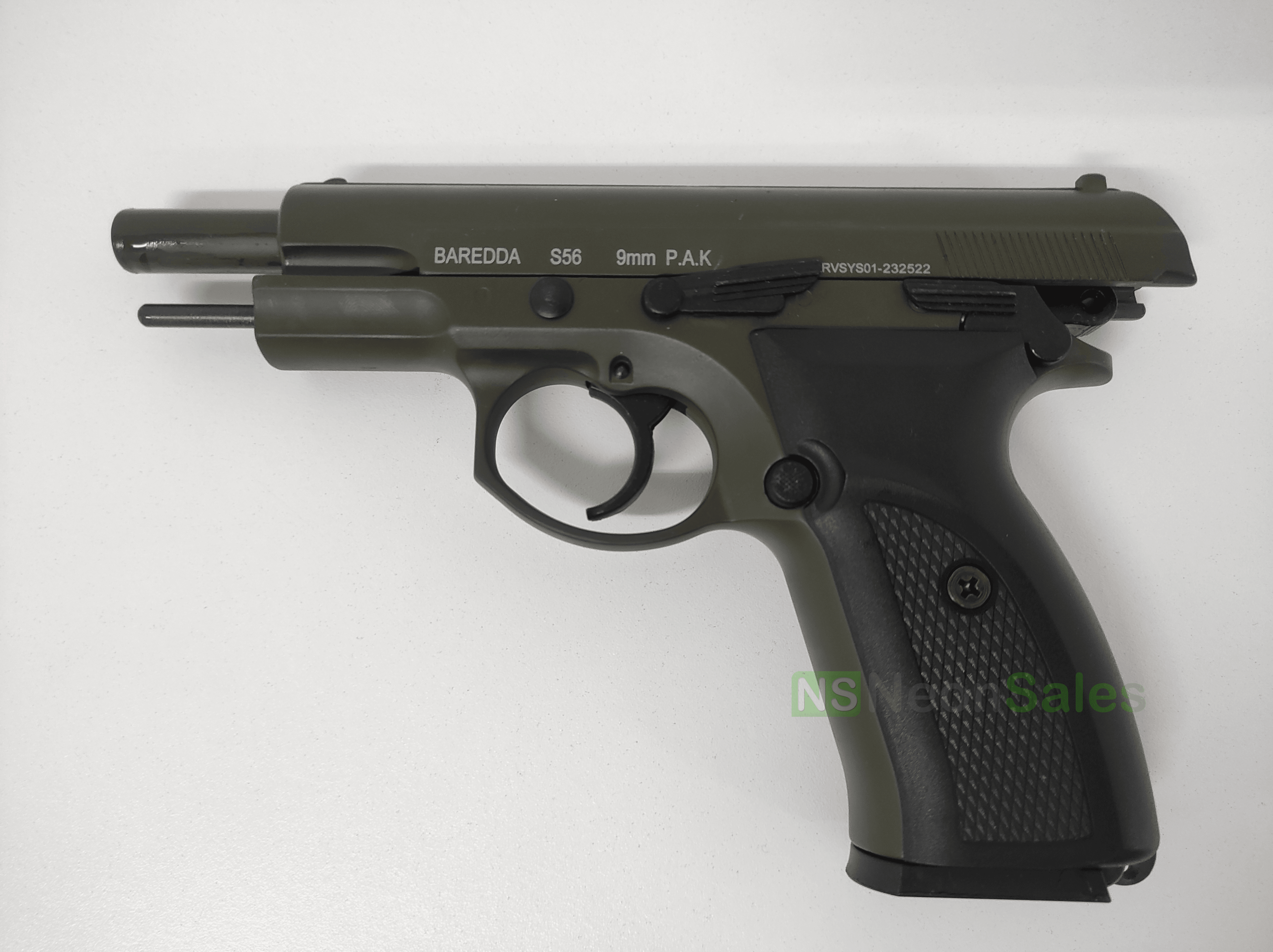 BAREDDA S56 BLANK GUN - OLIVE DRAB - NeonSales South Africa