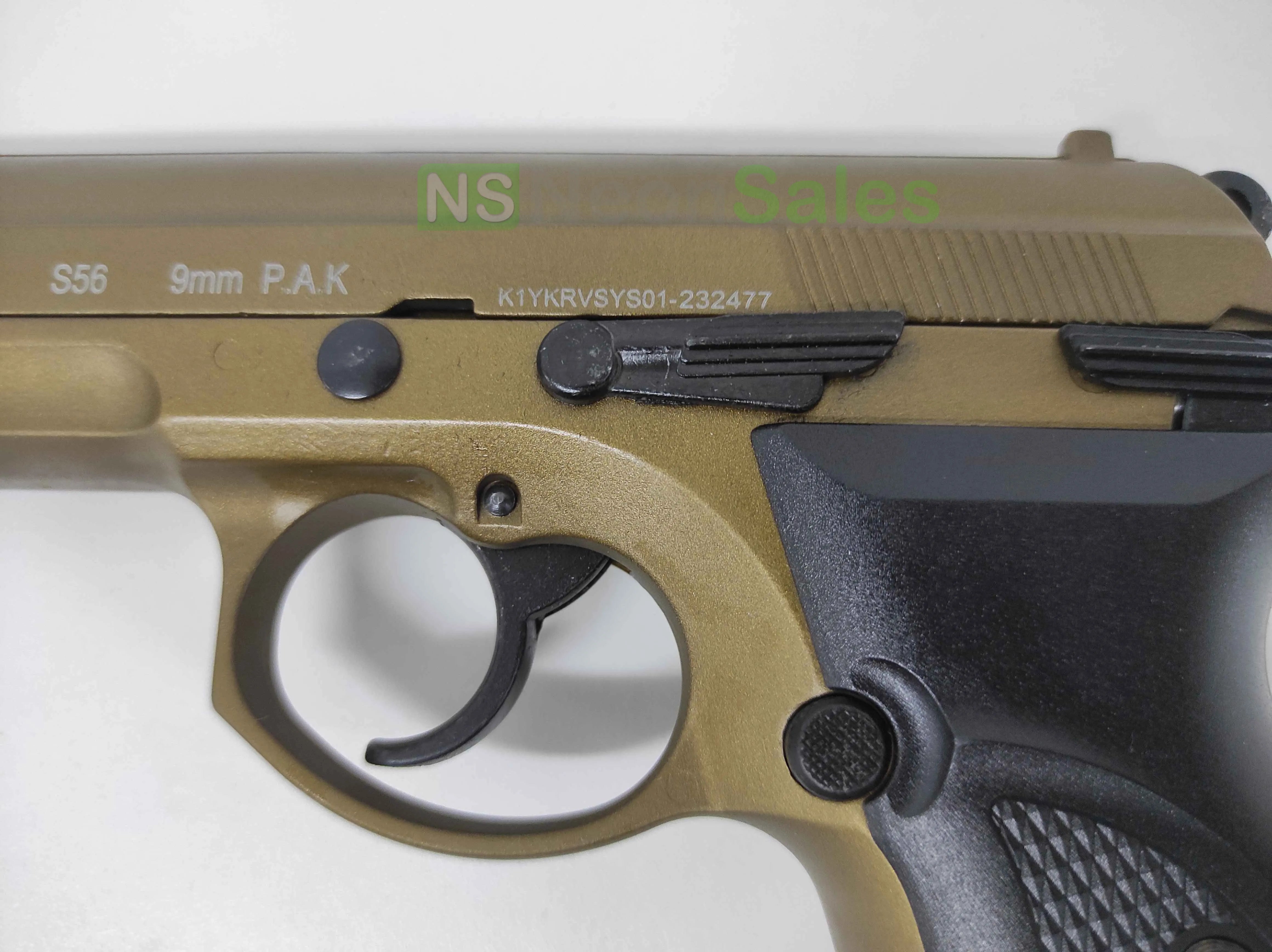 BAREDDA S56 BRONZE + 10 BLANKS + HOLSTER - NeonSales {{ shop.shopifyCountryName }}