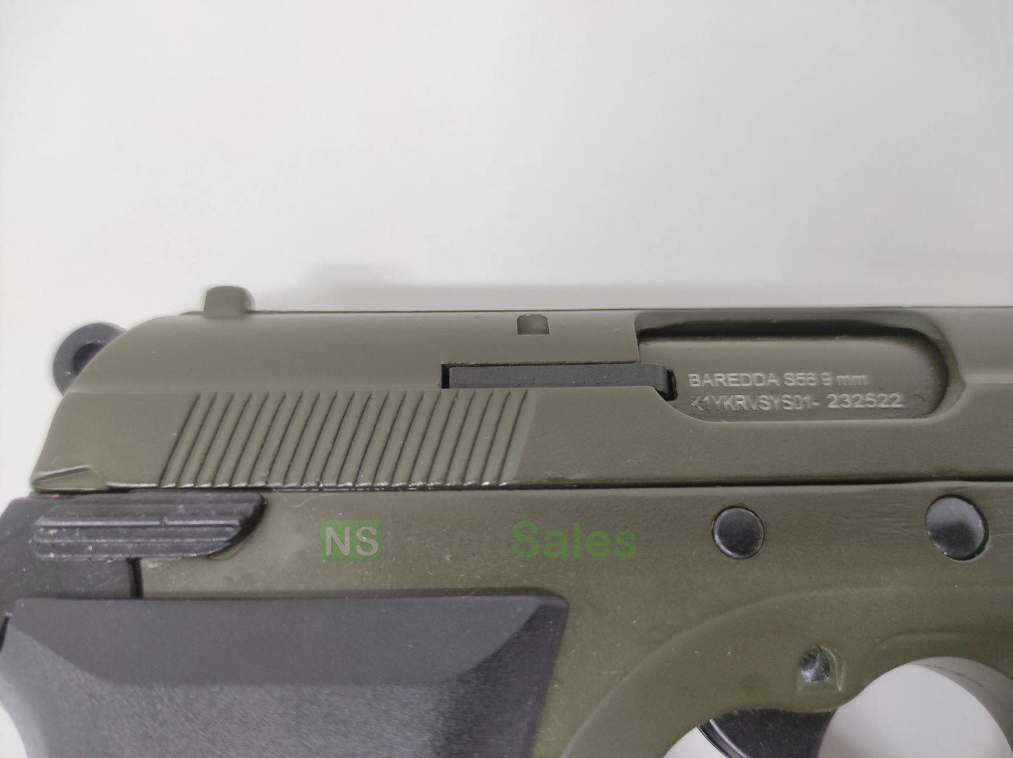 BAREDDA S56 OLIVE DRAB + 10 BLANKS + HOLSTER - NeonSales {{ shop.shopifyCountryName }}