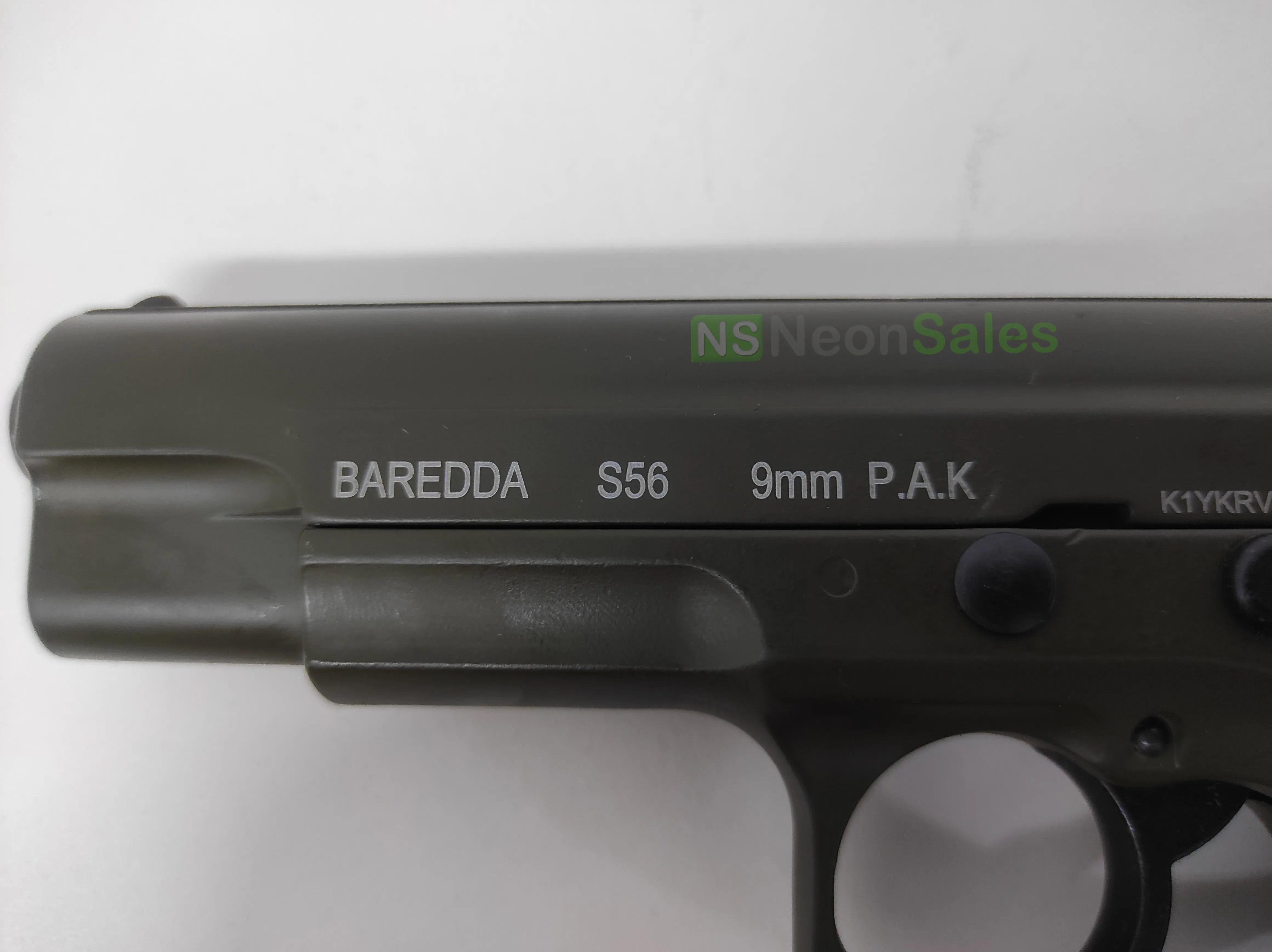 BAREDDA S56 OLIVE DRAB + 10 BLANKS + HOLSTER - NeonSales {{ shop.shopifyCountryName }}