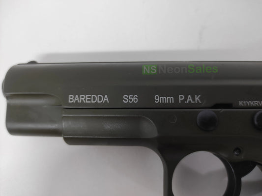 BAREDDA S56 OLIVE DRAB + 10 BLANKS + HOLSTER - NeonSales {{ shop.shopifyCountryName }}