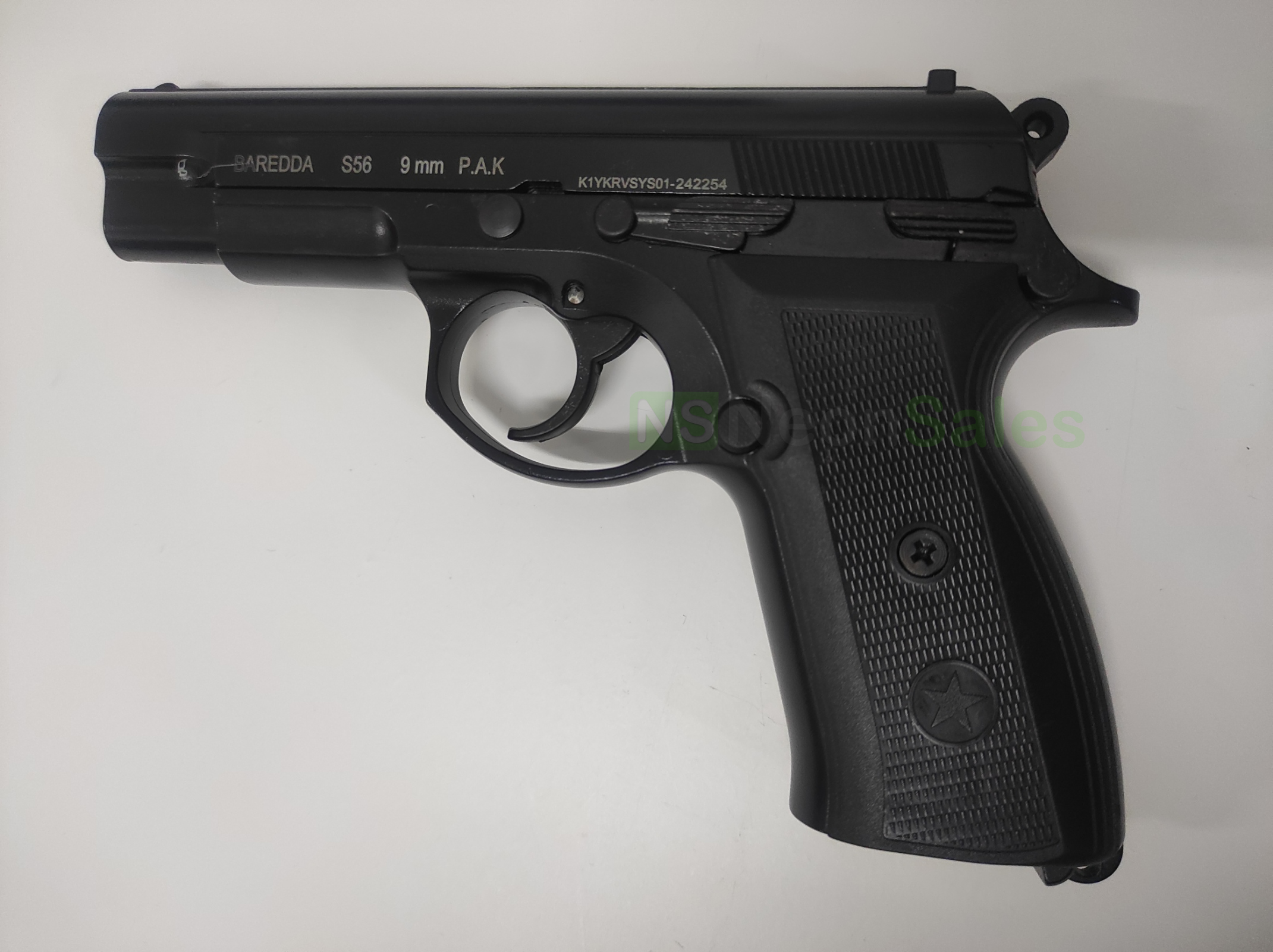 BAREDDA S56 - SET OF BLACK GRIPS - NeonSales {{ shop.shopifyCountryName }}
