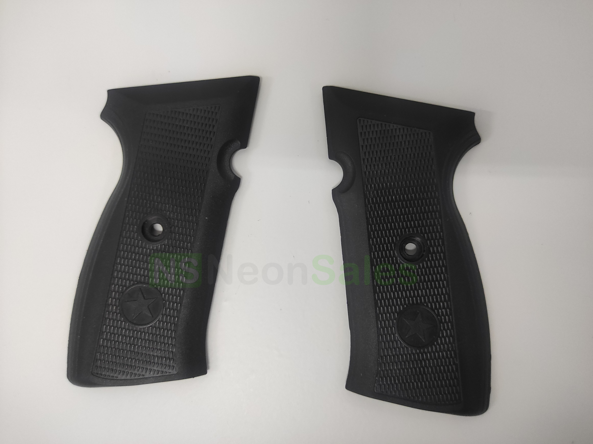 BAREDDA S56 - SET OF BLACK GRIPS - NeonSales {{ shop.shopifyCountryName }}