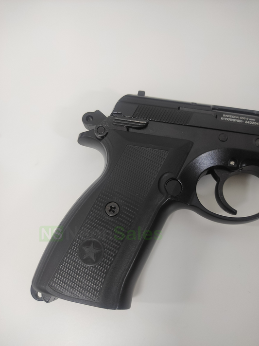 BAREDDA S56 - SET OF BLACK GRIPS - NeonSales {{ shop.shopifyCountryName }}