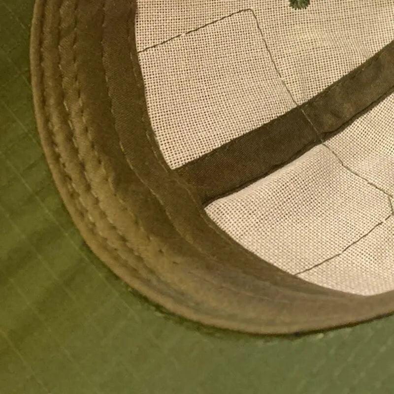 BASEBALL CAP W/ VELCRO PANELS - ARMY GREEN - NeonSales South Africa