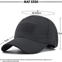 BASEBALL CAP W/ VELCRO PANELS - BLACK - NeonSales {{ shop.shopifyCountryName }}