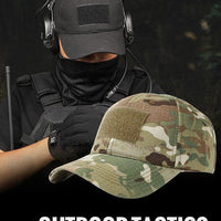 BASEBALL CAP W/ VELCRO PANELS - BLACK - NeonSales {{ shop.shopifyCountryName }}