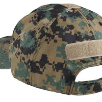 BASEBALL CAP W/ VELCRO PANELS - DIGITAL WOODLAND - NeonSales {{ shop.shopifyCountryName }}