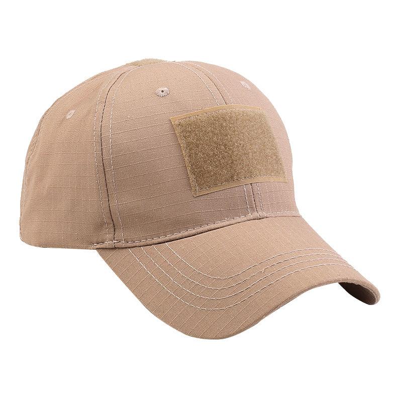 BASEBALL CAP W/ VELCRO PANELS - MILITARY BEIGE - NeonSales South Africa