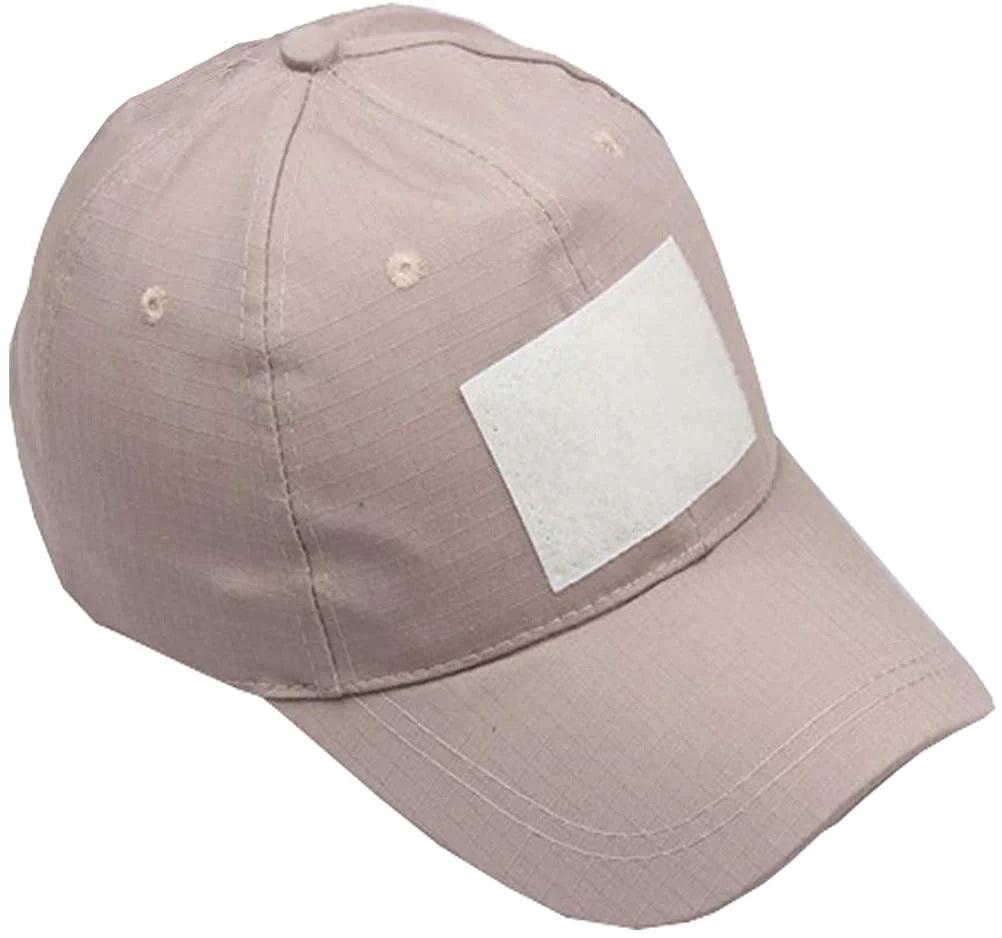 BASEBALL CAP W/ VELCRO PANELS - MILITARY BEIGE - NeonSales South Africa