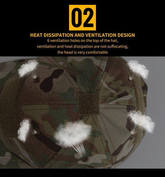 BASEBALL CAP W/ VELCRO PANELS - MULTICAM - NeonSales {{ shop.shopifyCountryName }}