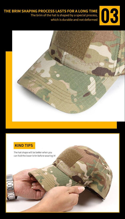 BASEBALL CAP W/ VELCRO PANELS - MULTICAM - NeonSales {{ shop.shopifyCountryName }}