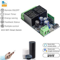 SONOFF 2 CHANNEL WIFI W/L RELAY 10A - NeonSales {{ shop.shopifyCountryName }}