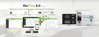 ZKTeco BioTime 8 software licence - official BioTime 8 platform artwork