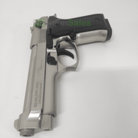BLOW F92 BLANK GUN - SATIN W/ BLACK GRIPS & TRIM - NeonSales {{ shop.shopifyCountryName }}