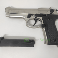 BLOW F92 BLANK GUN - SATIN W/ BLACK GRIPS & TRIM - NeonSales {{ shop.shopifyCountryName }}