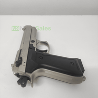 BLOW F92 BLANK GUN - SATIN W/ BLACK GRIPS & TRIM - NeonSales {{ shop.shopifyCountryName }}