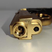 BLOW MINI 9 BLANK GUN - GOLD W/ BLACK GRIPS & - NeonSales {{ shop.shopifyCountryName }}
