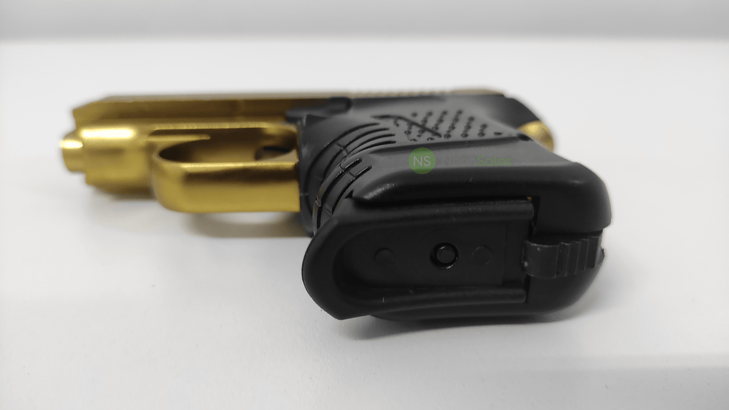 BLOW MINI 9 BLANK GUN - GOLD W/ BLACK GRIPS & - NeonSales {{ shop.shopifyCountryName }}