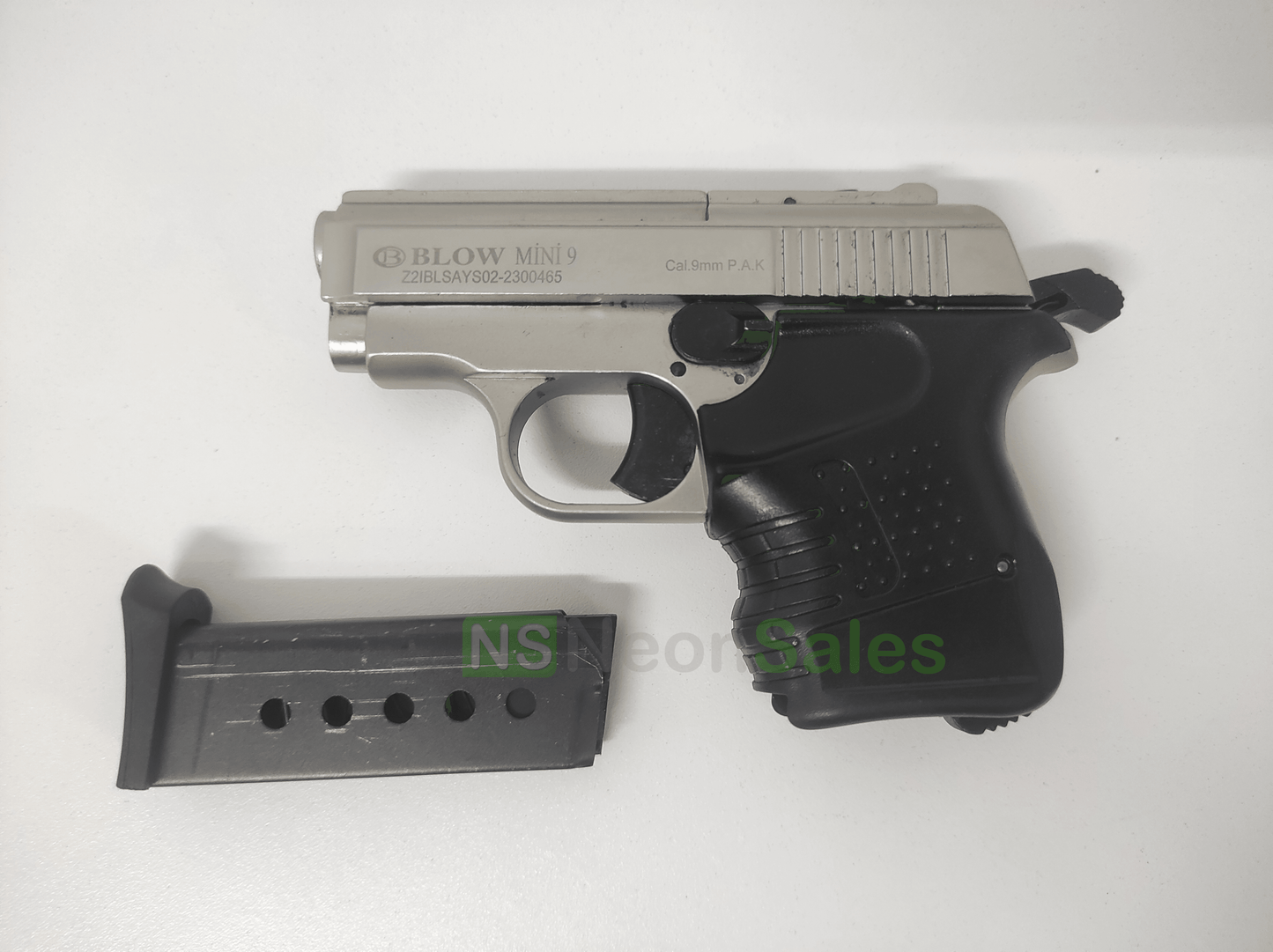 BLOW MINI 9 - SATIN W/ BLACK GRIPS & TRIM - NeonSales {{ shop.shopifyCountryName }}