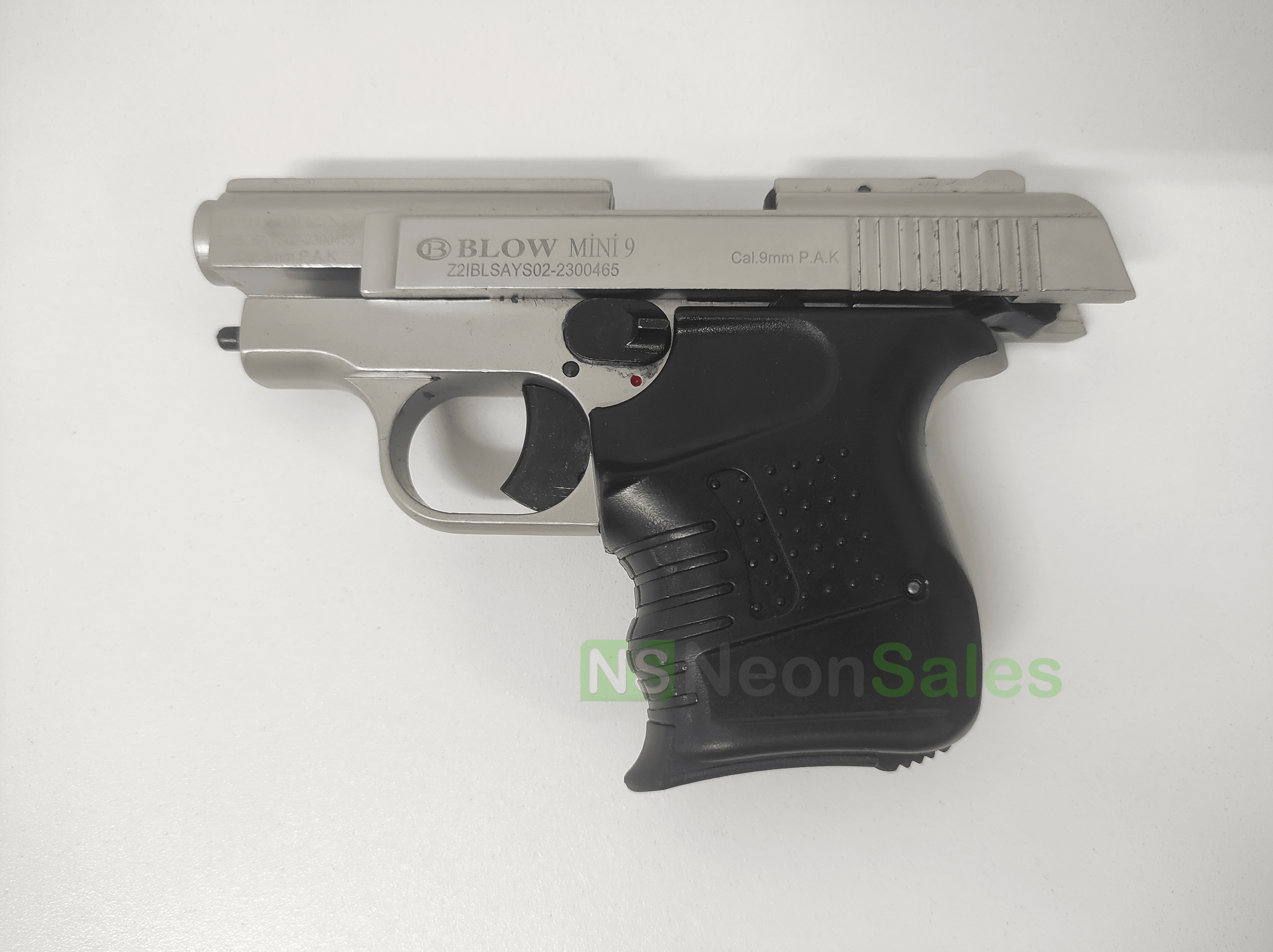 BLOW MINI 9 - SATIN W/ BLACK GRIPS & TRIM - NeonSales {{ shop.shopifyCountryName }}