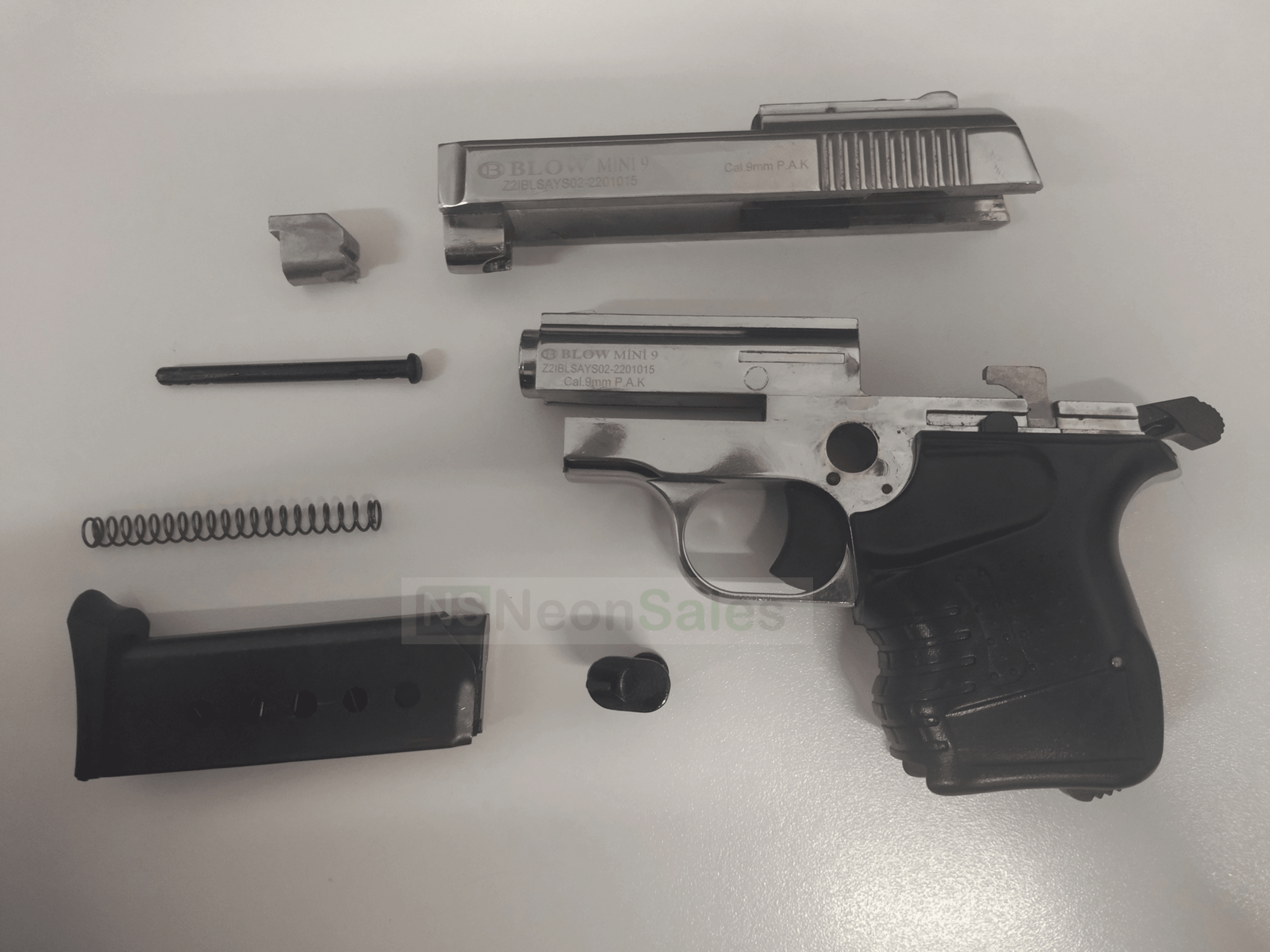 BLOW MINI 9 SHINY CHROME + 15 BLANKS - NeonSales {{ shop.shopifyCountryName }}