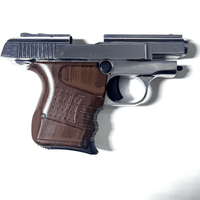 BLOW MINI 9 SHINY CHROME W/BROWN GRIPS + 15 BLANKS - NeonSales {{ shop.shopifyCountryName }}