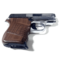 BLOW MINI 9 SHINY CHROME W/BROWN GRIPS + 15 BLANKS - NeonSales {{ shop.shopifyCountryName }}