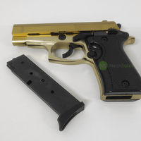 BLOW P29 BLANK GUN - GOLD W/ BLACK GRIPS & TRIM - NeonSales {{ shop.shopifyCountryName }}
