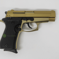 BLOW P29 BLANK GUN - GOLD W/ BLACK GRIPS & TRIM - NeonSales {{ shop.shopifyCountryName }}