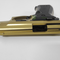 BLOW P29 BLANK GUN - GOLD W/ BLACK GRIPS & TRIM - NeonSales {{ shop.shopifyCountryName }}